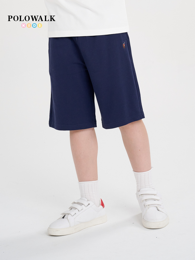 青ファッション 青ファッション やわらか素材のびのびハーフパンツ