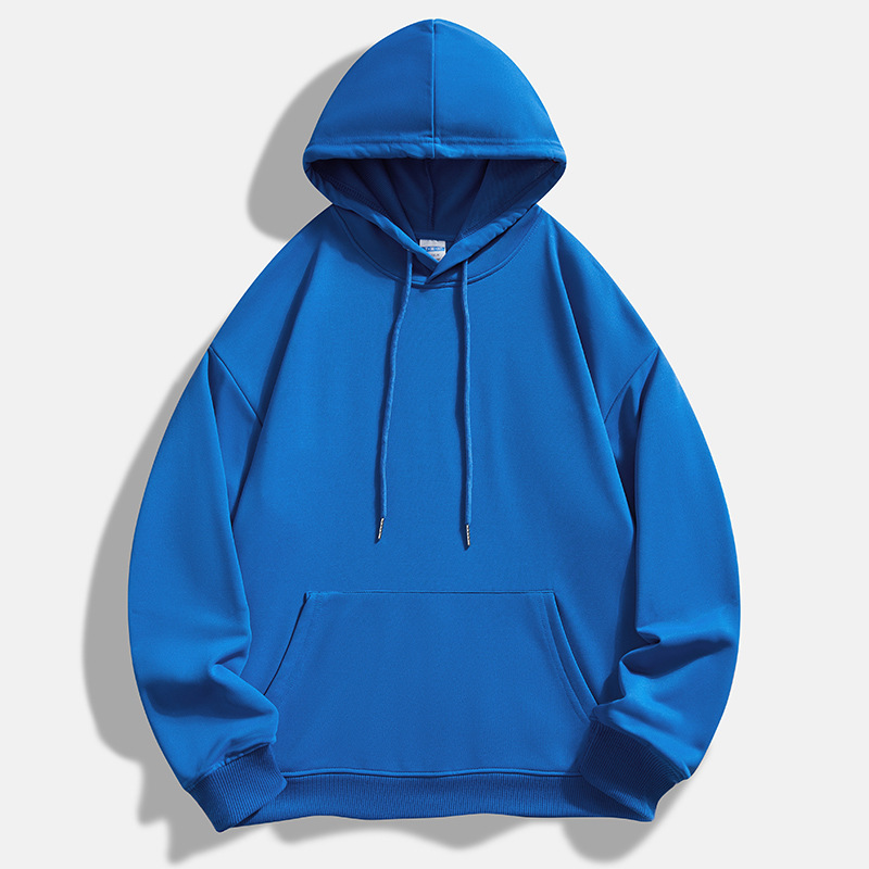 青ファッション ベーシックシルエットパーカー