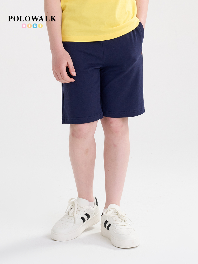 青ファッション 青ファッション やわらか素材のびのびハーフパンツ