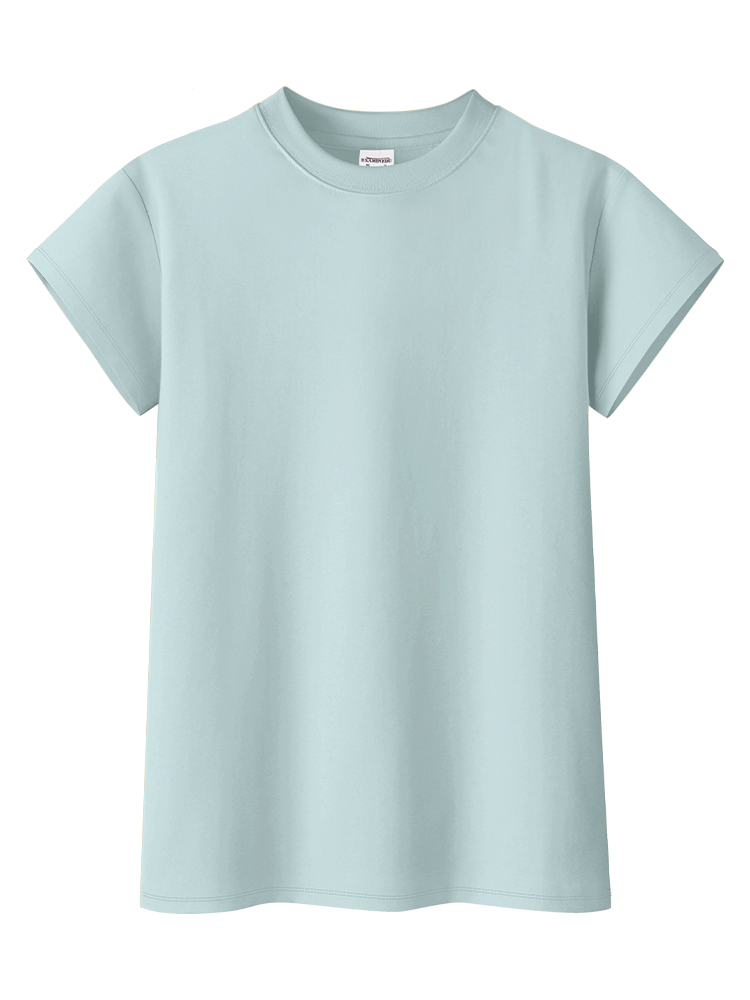青ファッション すっきり半袖Ｔシャツ