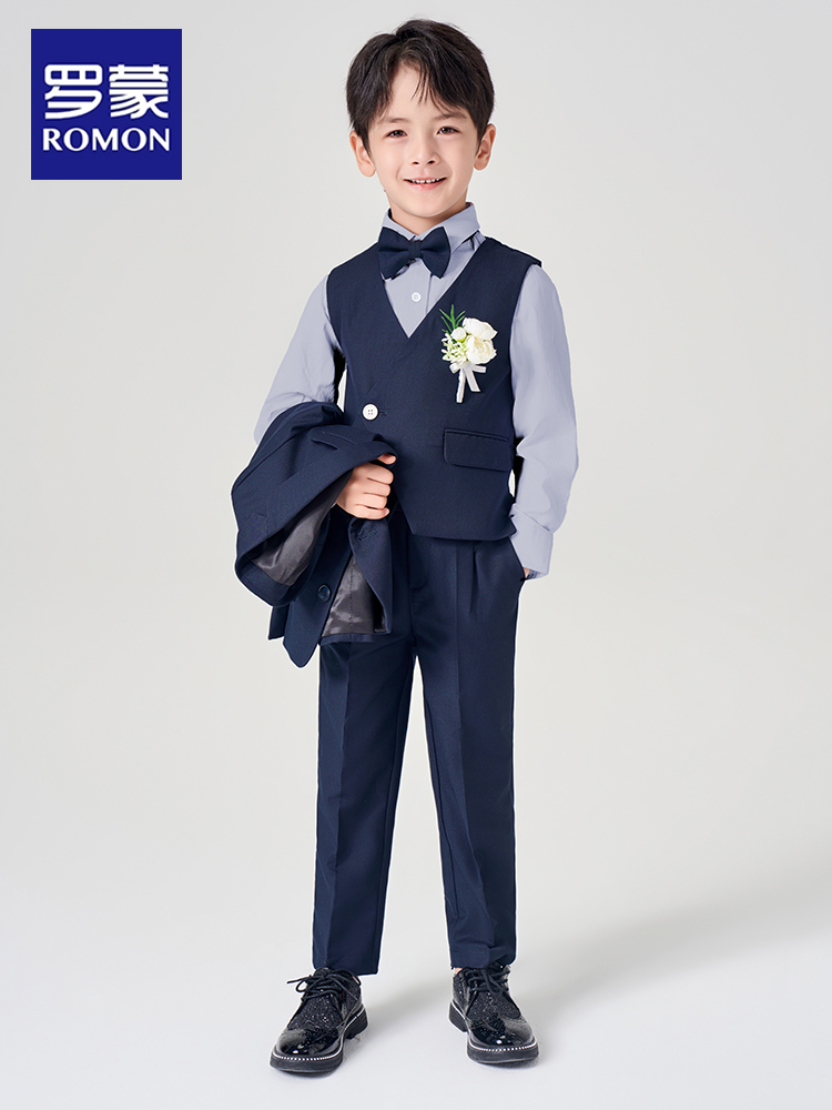 青ファッション 青ファッション フォーマル キッズ セットアップ