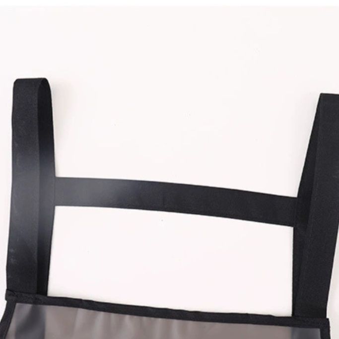 保育士 エプロン 笑顔の子猫プリント付き保育士用キャラクターエプロン