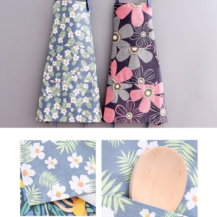 保育士 エプロン 北欧デザイン保育士エプロン大きめポケット付き