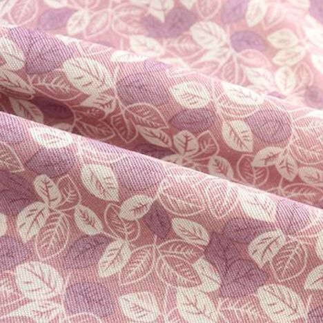 保育士 エプロン うさぎワンポイント花柄長袖エプロンセット