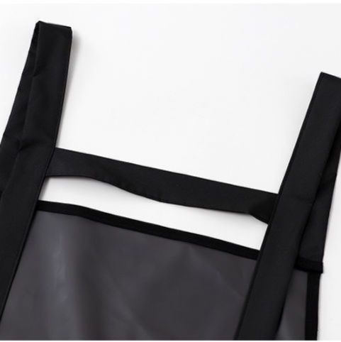 保育士 エプロン かわいいくまさんとお星様柄の保育士用エプロン