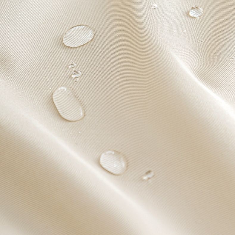 保育士 エプロン うさぎ刺繍入り防水防汚長袖スモック