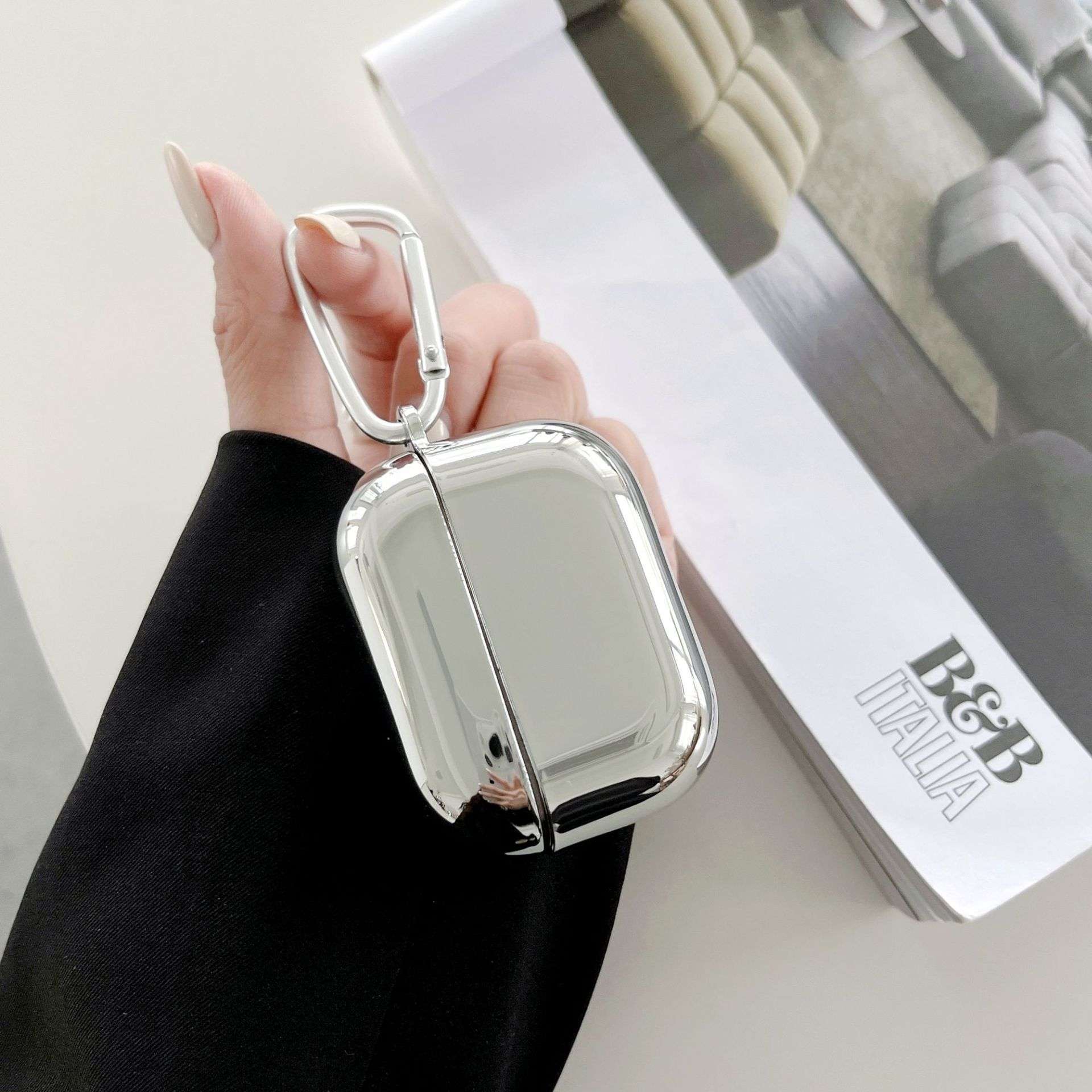 【廃盤】AirPods メッキ風 AirPods 保護ケース AirPodsケース