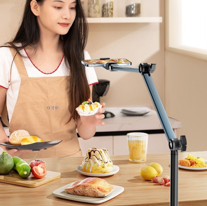 モニターアーム 大型安定型スマホ配信スタンド