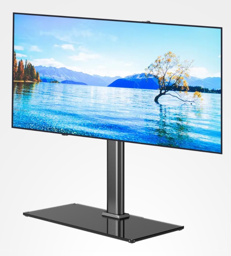 シンプル一体型 据え置き型モニターアーム