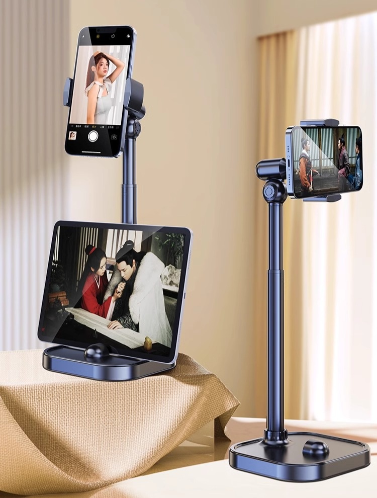 モニターアーム 多機能スマートフォンスタンド