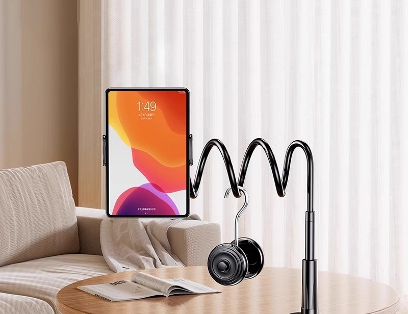モニターアーム 快適寝ながらスマホスタンド