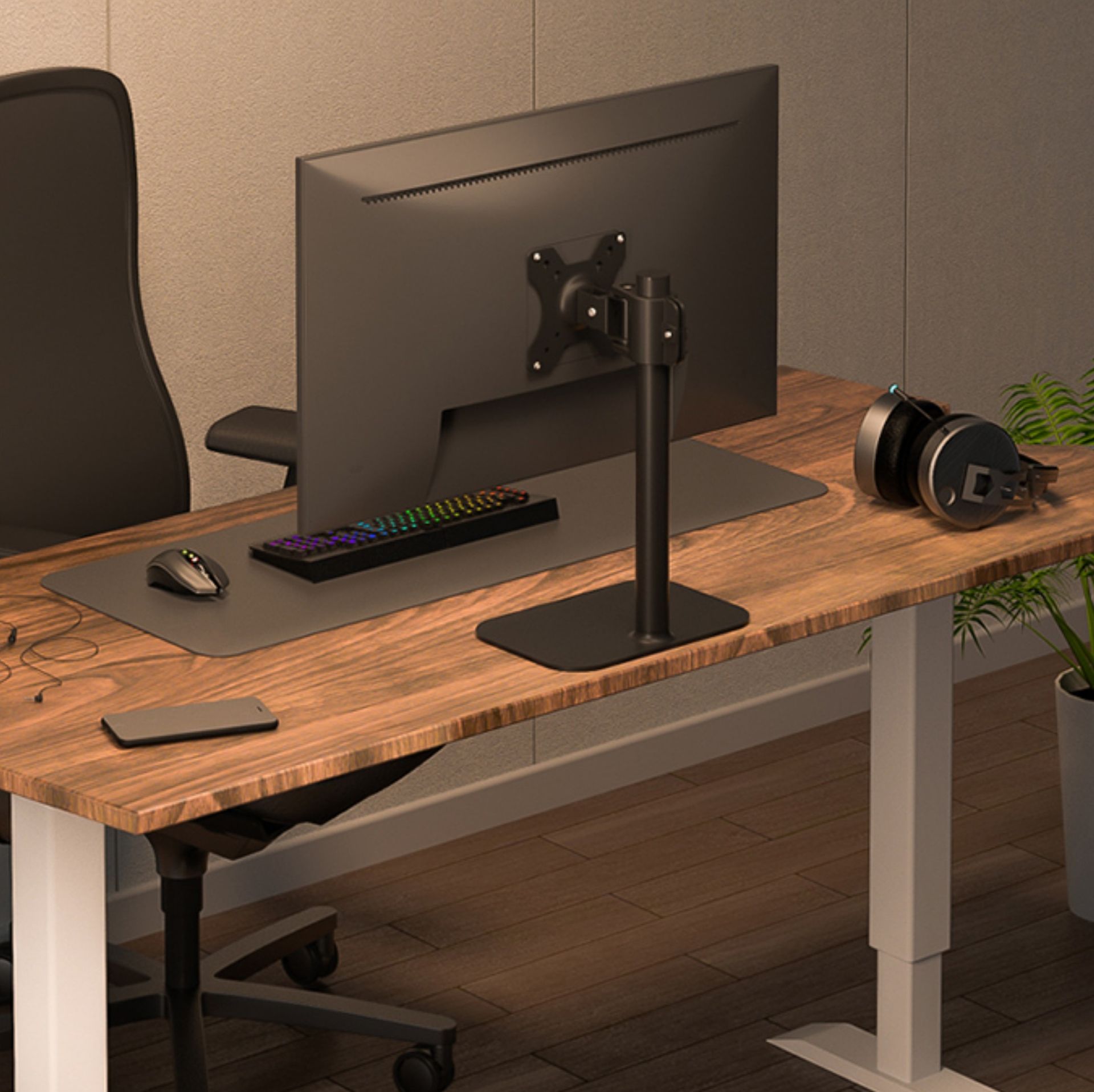 モニターアーム デスク用スタンド型液晶画面支持台