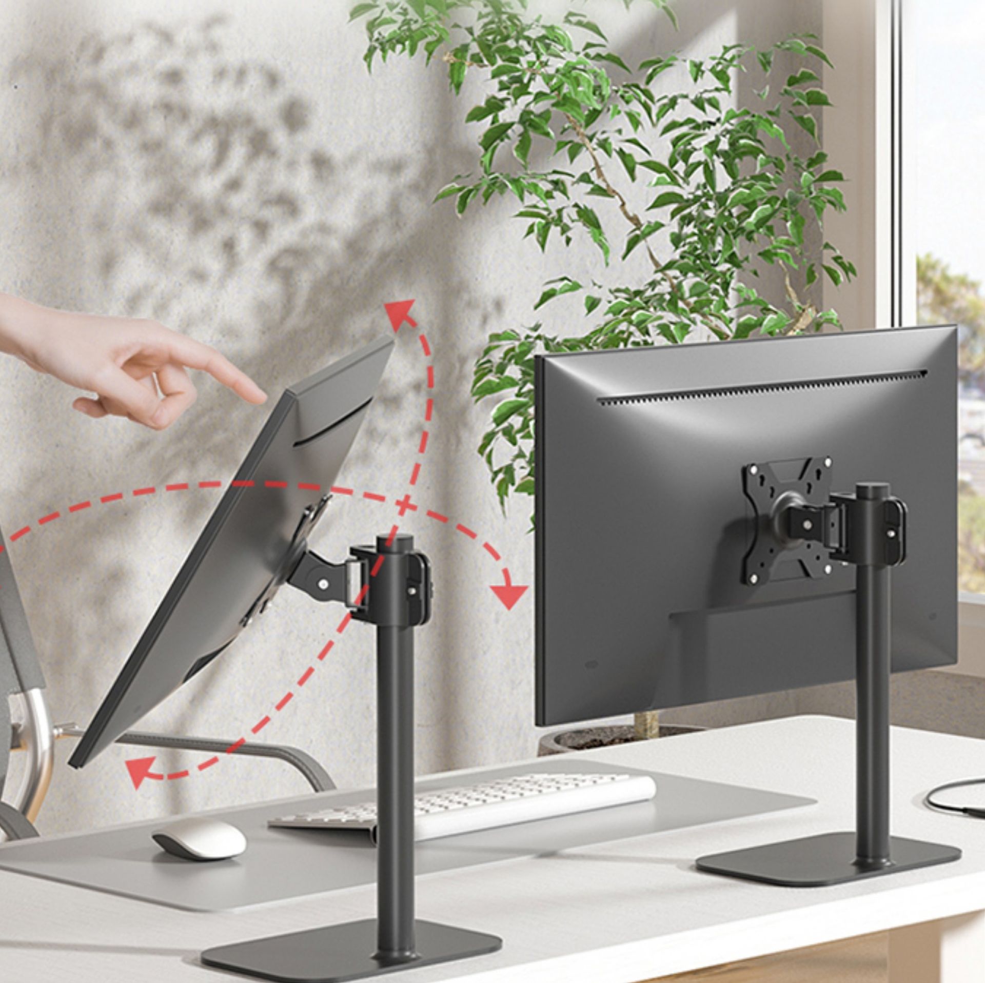 モニターアーム デスク用スタンド型液晶画面支持台