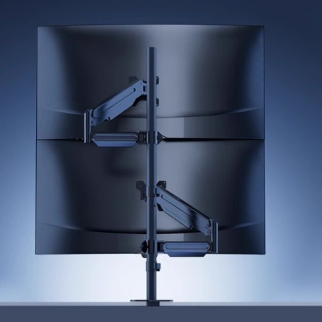 上下二段式縦型画面対応モニターアーム