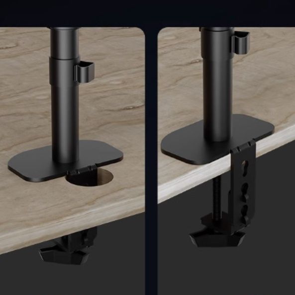 上下二段式縦型画面対応モニターアーム