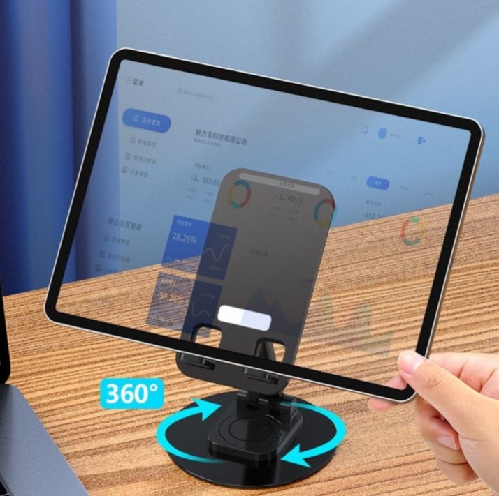 モニターアーム 多軸調整携帯端末専用回転式卓上モニターアーム