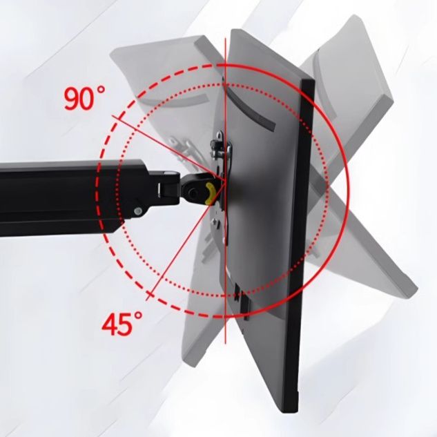 モニターアーム 多角度調整機能付きモニターアームスタンド