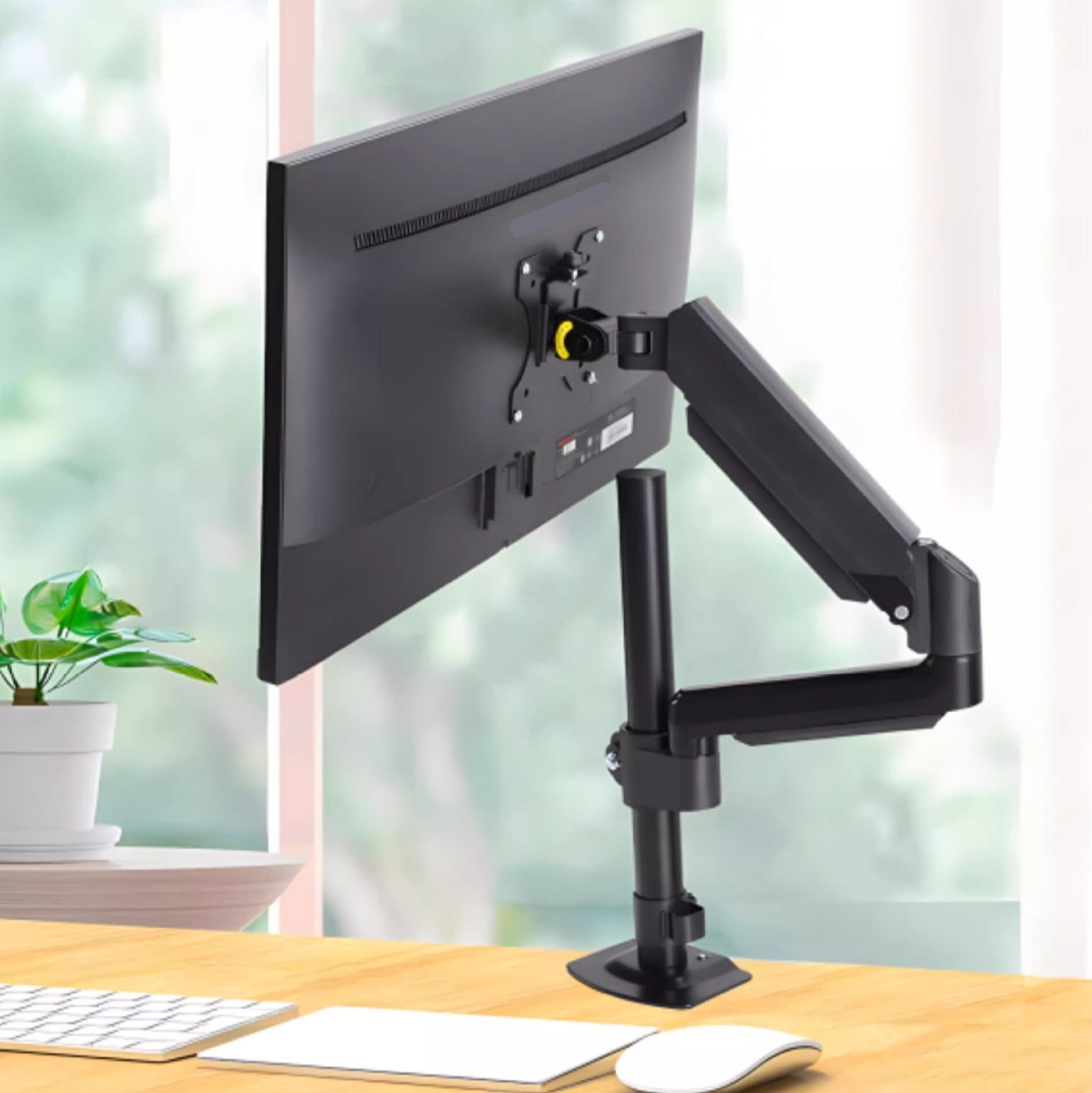 モニターアーム 多角度調整機能付きモニターアームスタンド