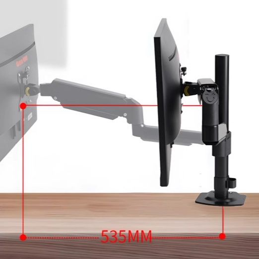 モニターアーム 多角度調整機能付きモニターアームスタンド