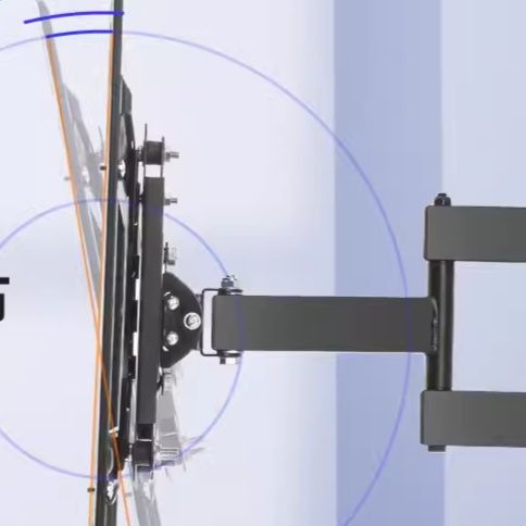 モニターアーム 多関節式横縦画面回転対応壁掛けモニターアーム