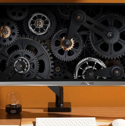 モニターアーム 多関節可動式単軸モニターアーム