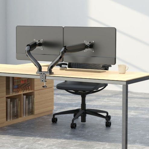 モニターアーム 高機能回転2画面対応モニターアーム