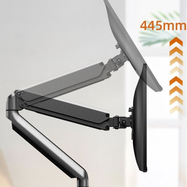 モニターアーム 多関節可動式シングルモニターアーム