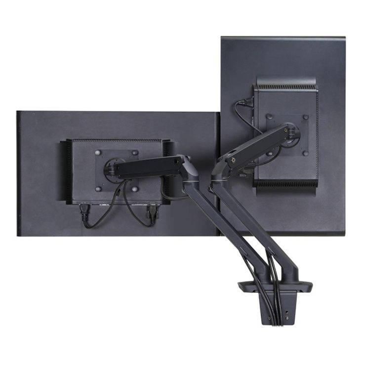 モニターアーム デュアル画面対応可動式モニターアーム