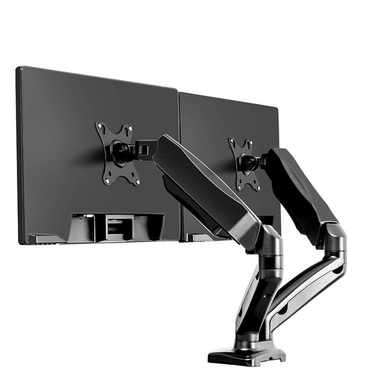 モニターアーム 双関節可動式デュアルディスプレイモニターアーム
