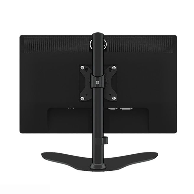 モニターアームデスク 縦横回転対応単軸式自立型モニタースタンド