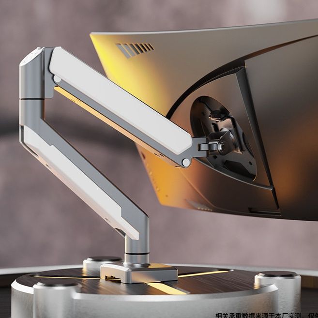 モニターアームデスク 気圧式単腕型モニターアーム