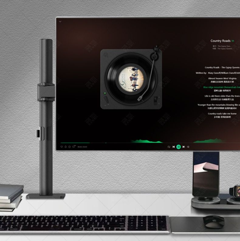 モニターアーム 多関節式単画面用昇降対応