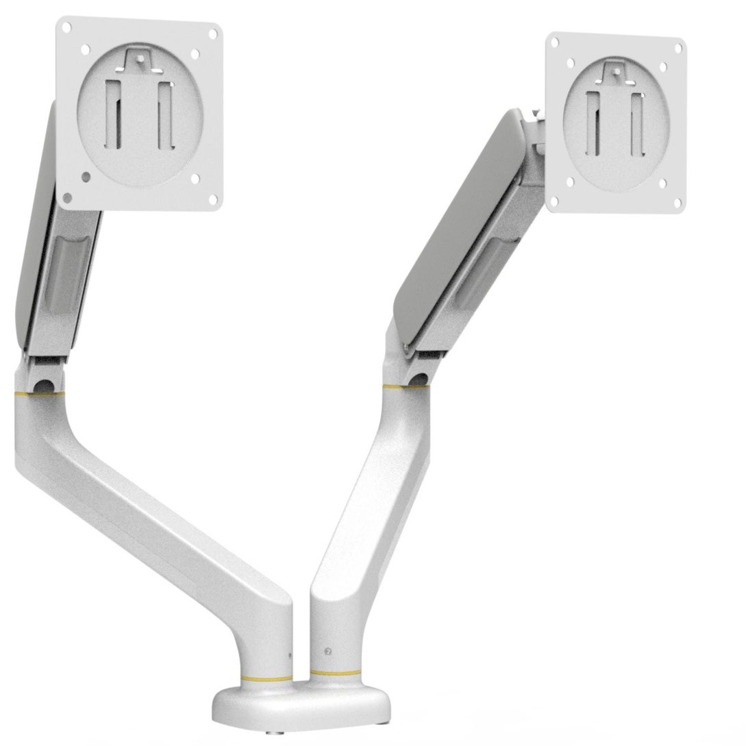 モニターアーム 上下左右自由可動式2画面対応