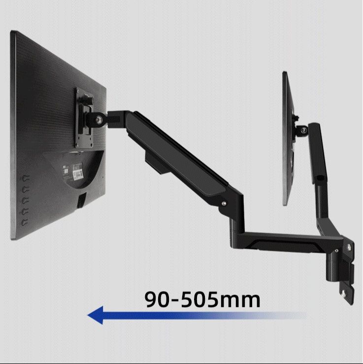 2関節可動式壁掛けモニターアーム