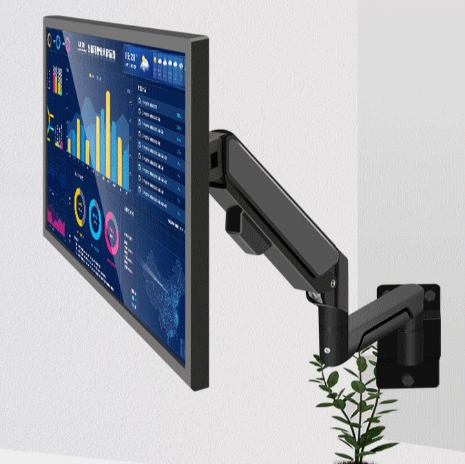 2関節可動式壁掛けモニターアーム