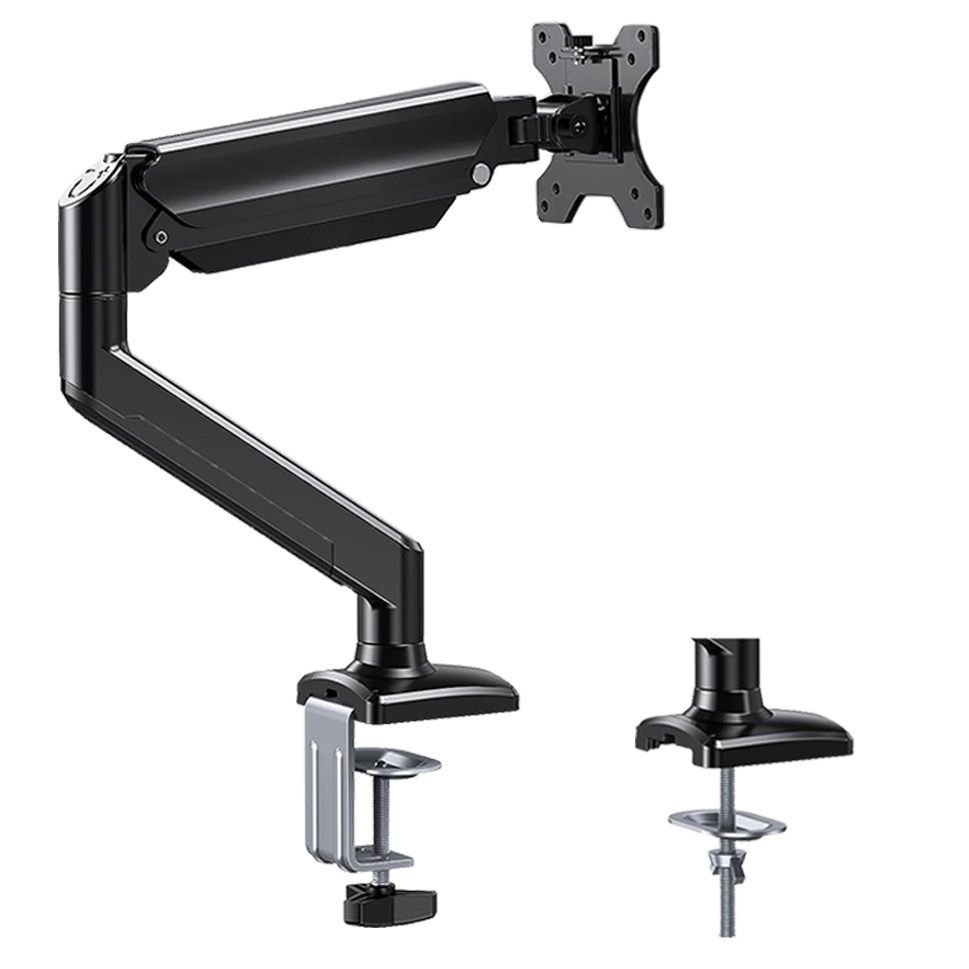 モニターアームデスク 多関節可動式単画面用取付型