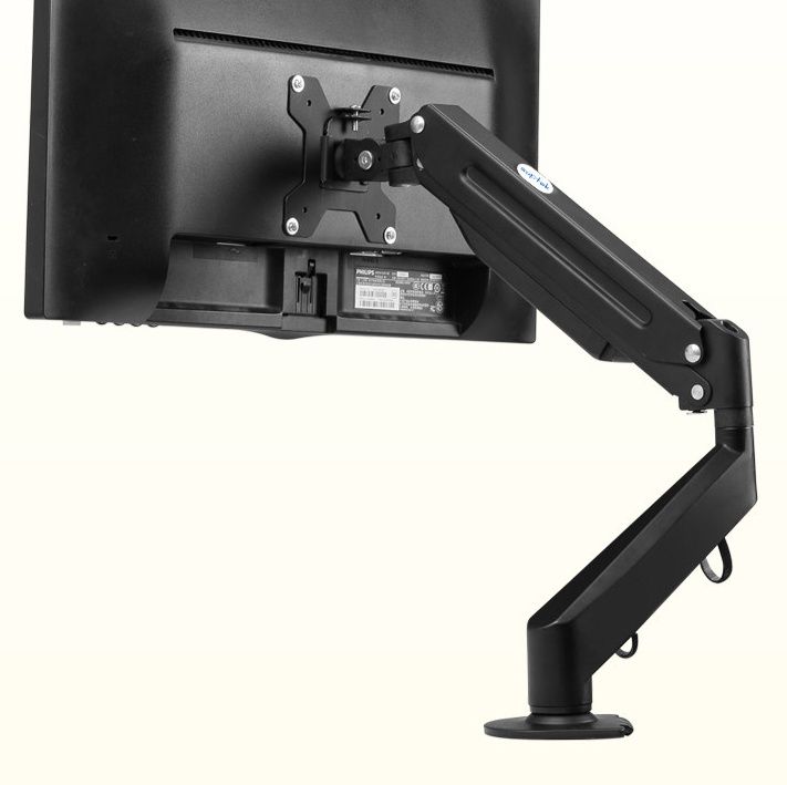多関節式昇降機能付きデスク用モニターアーム