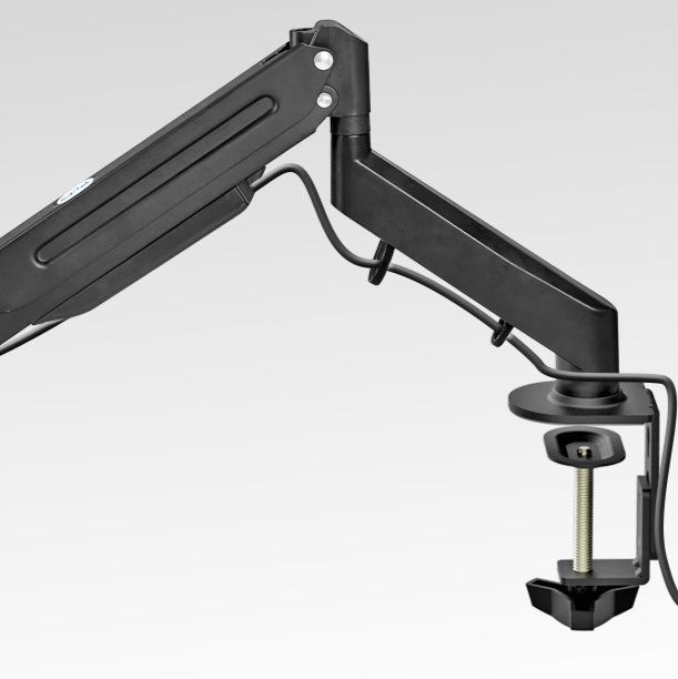 多関節式昇降機能付きデスク用モニターアーム