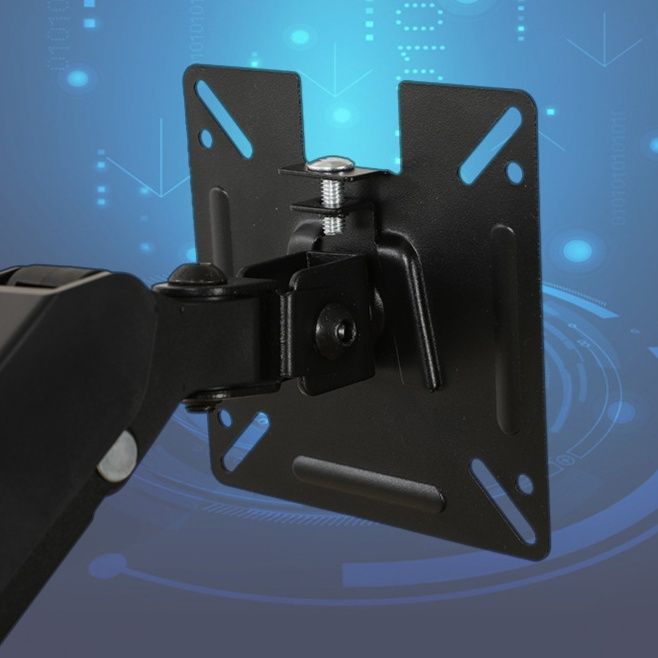 モニターアームデスク 多関節式昇降機能付き