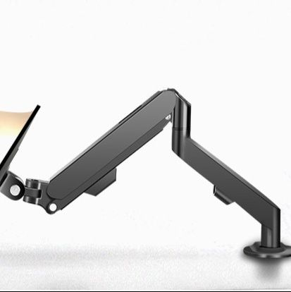 モニターアーム 気圧式昇降機能付き単画面用デスク設置型