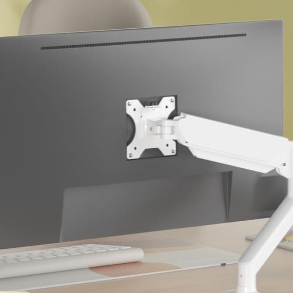 モニターアーム デスク気圧可動式置き型シングルモニター