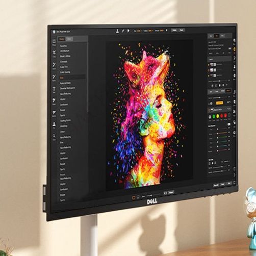  最大8キロ対応 高耐荷重単画面置き型モニタースタンド