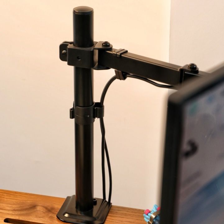 シングル対応多関節式デスク取付型モニターアーム