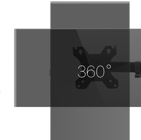 シングル対応多関節式デスク取付型モニターアーム