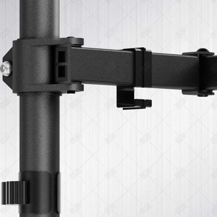 多関節式シングルモニター対応デスク取付型モニターアーム