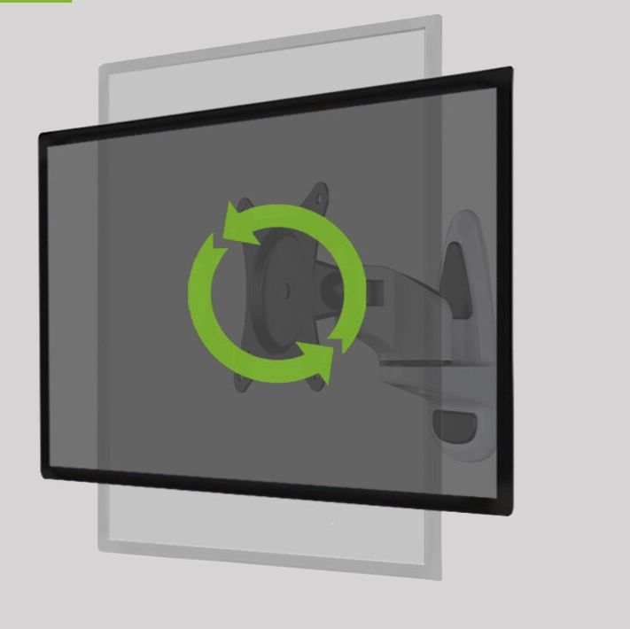 モニターアーム 壁掛け　可動型モニターアーム