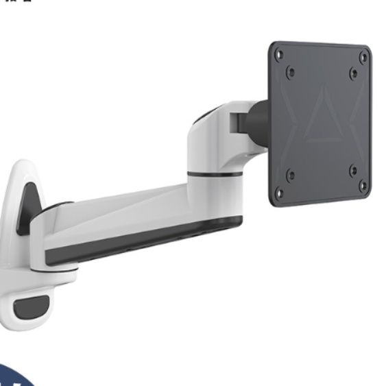 モニターアーム 百八十度回転式　壁掛け