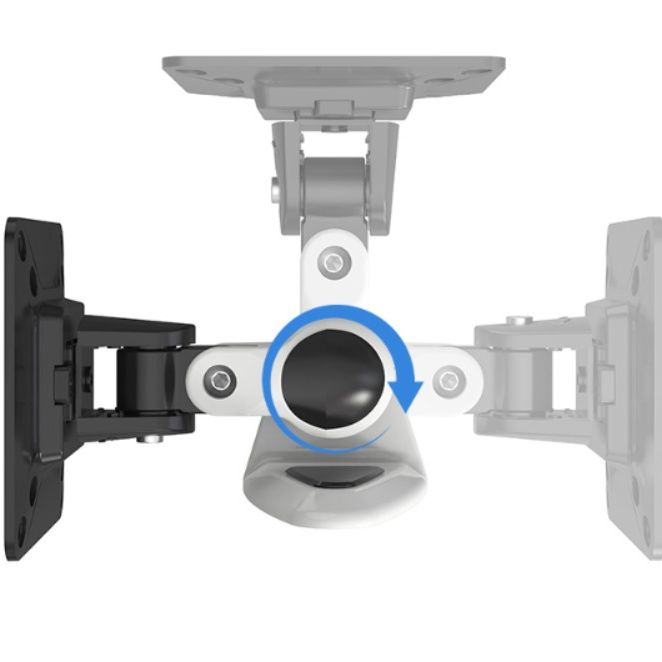 モニターアーム 百八十度回転式　壁掛け