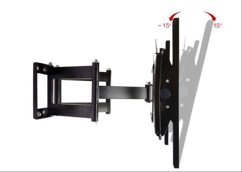 モニターアーム 多関節式角度調整機能付き壁掛けモニターアーム