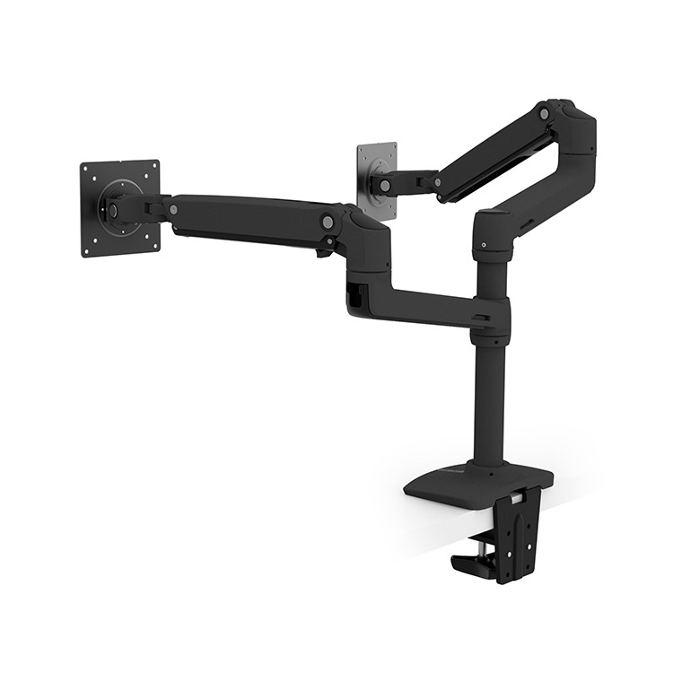  二関節可動式2画面モニターアーム